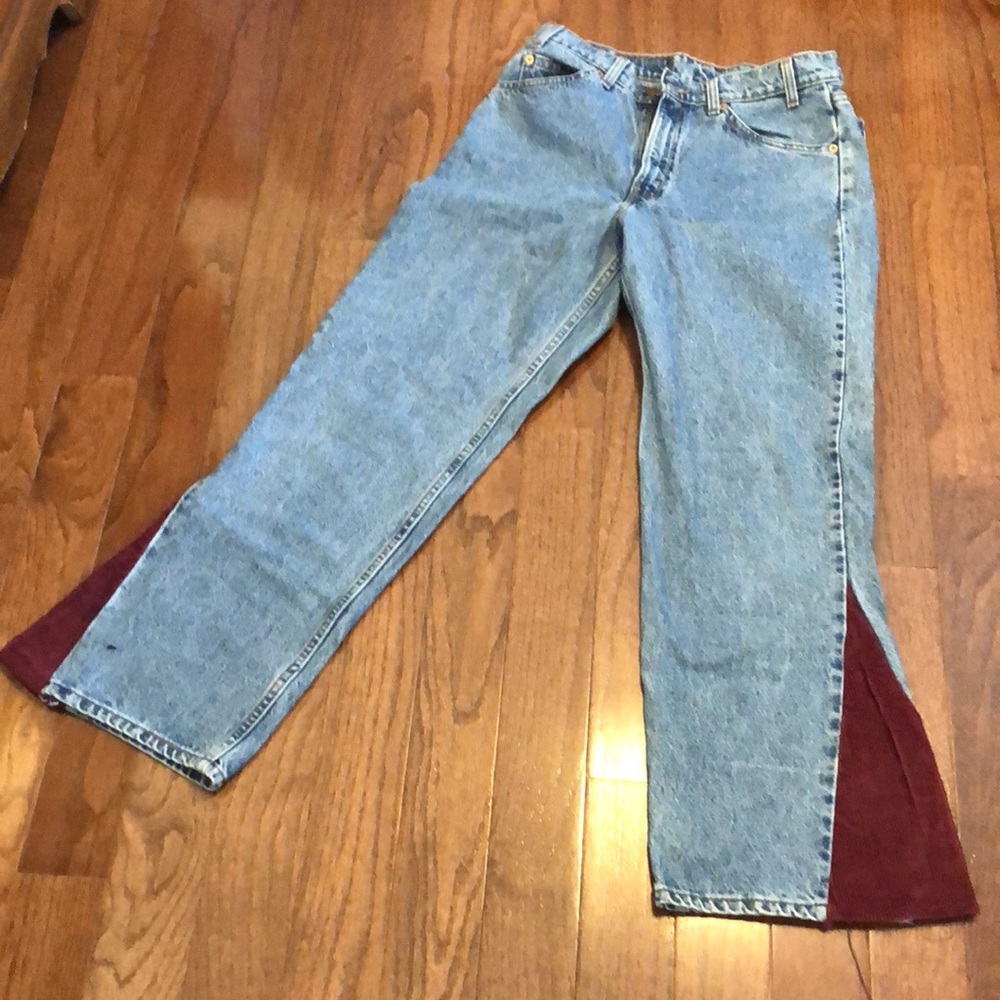 Y2K custom flare Levi’s 555 32x30 size 6